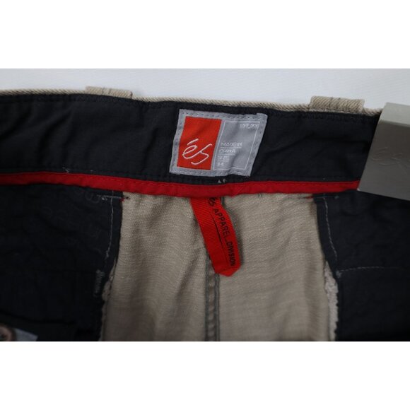 Deadstock Vintage 90s Y2K ES Skateboards Mens 34 Striped Skateboarding Shorts - Picture 11 of 16